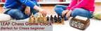 LEAP Chess Clock Digital Chess Timer with Count up / Countdown Timer for Board Games Timer with Alarm Function Wood Appearance