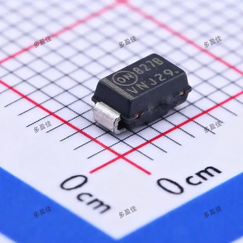 50PCS/LOT 1SMA5927BT3G Marking 827B Zener Diode 12 V 1.5 W ±5% Surface Mount SMA