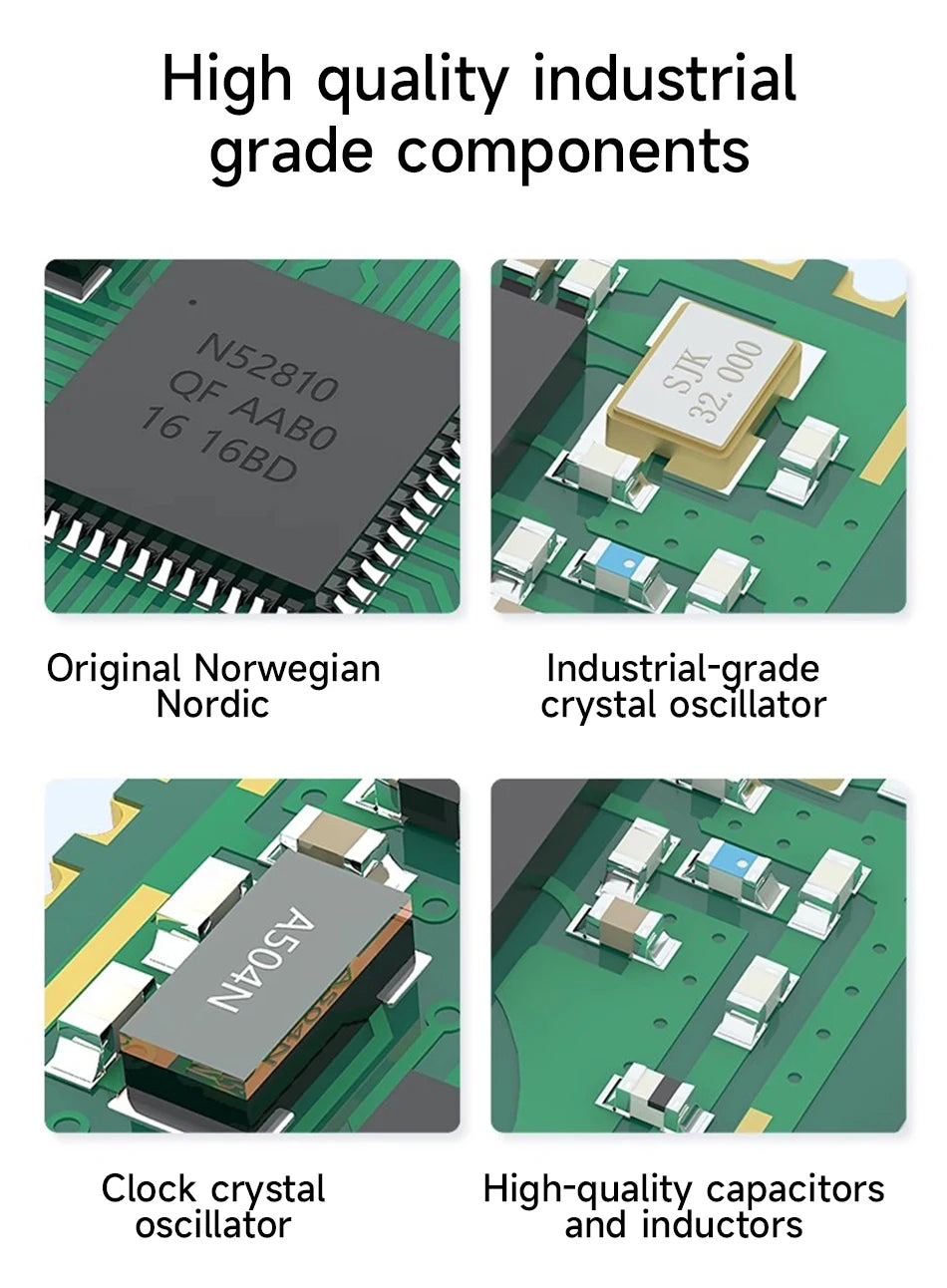 nRF52840 nRF52833 Zigbee BLE5.1/5.0 Wireless Module CDEBYTE BLE Mesh Low Power Consumption Small Size SMD BLE Module