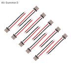 10Pcs Micro USB Type-C 2Pin Horizontal 2P Simple Soldered Female Plug-in Board Quick Charging Connector