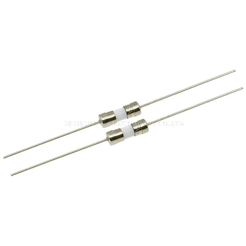 10PCS 3.6*10MM Fast Blow/Slow-Blow Ceramic Tube Fuse with Lead Wires 0.5A 1A 1.5A 2A 2.5A 3A 3.15A 4A 5A 6.3A 8A 10A 15A 20A250V