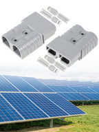 2Pcs 120 Amp Anderson Style Plug with 4 Terminals Anderson Power Plug Durable Premium Anderson Style Plug Connectors Battery