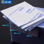 Thermal Pad Silicone Sheet with Adhesive Backing, Silicone Grease, CPU GPU Memory Cooling, Laptop GPU North‑South Bridge Heat Di