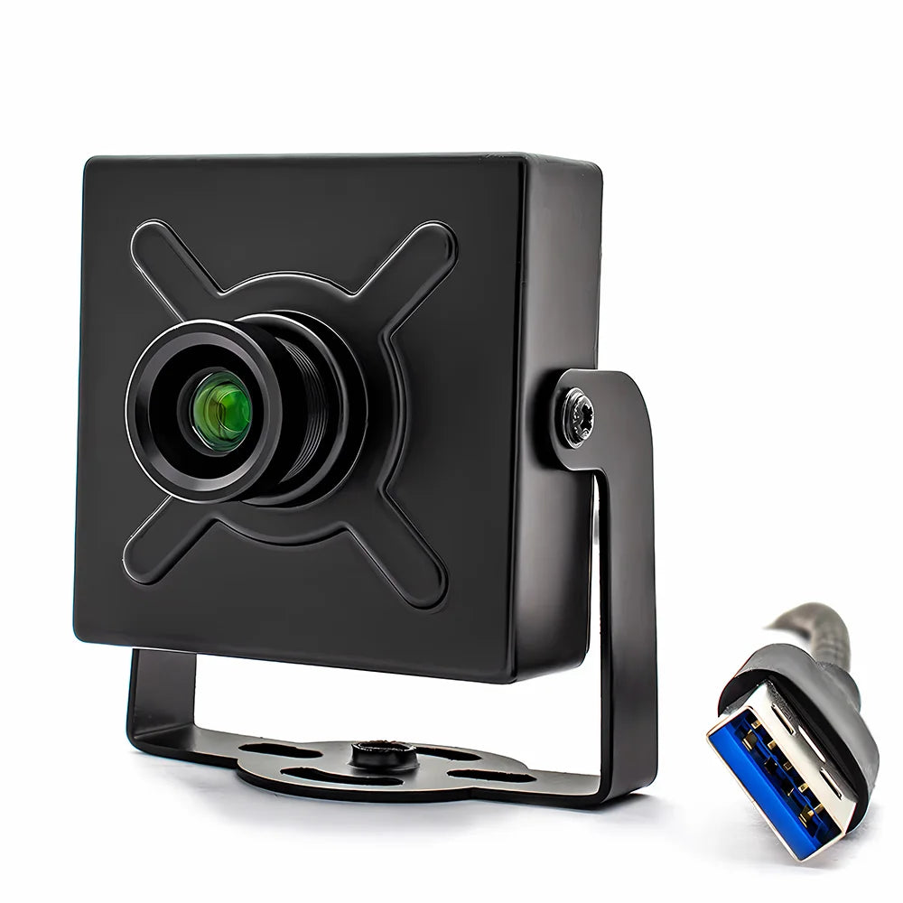 2.3MP 120FPS Global Shutter USB3.0 Camera Industrial Metal Box With No Distortion Lens Plug Play For High Frame Rate Video Live