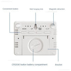 Multifunction Thermometer Hygrometer Automatic Electronic Temperature Humidity Magnetic Attraction Wall Monitor Clocks