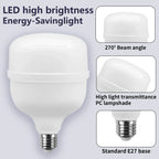 1-5pcs 50W 10W 5000lm Super Bright LED Bulb AC 110V 220V E27 LED Lamp Lampada LED Light Illa Lighting Lamp for Home Livingroom