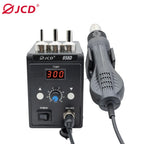 JCD 750W Soldering Station 8586 LCD Digital Display SMD Rework Hot Air Gun Soldering Iron 220V 110V ESD Welding Repair Tools