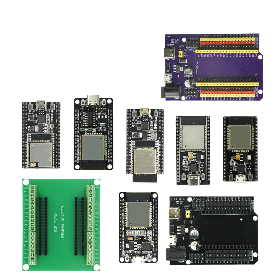 Ultra-Low Power WiFi BT Module for ESP32, Dual Core ESP-32S Wireless Board, ESP 32 Controller Similar ESP8266