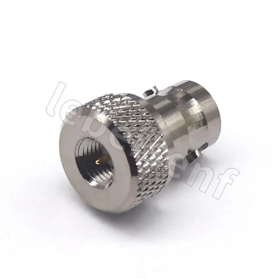 1pcs Radio Frequency Adapter BNC (Q9) Female to SMA Male Adapter BNC/SMA-KJ Disc Nickel Plated