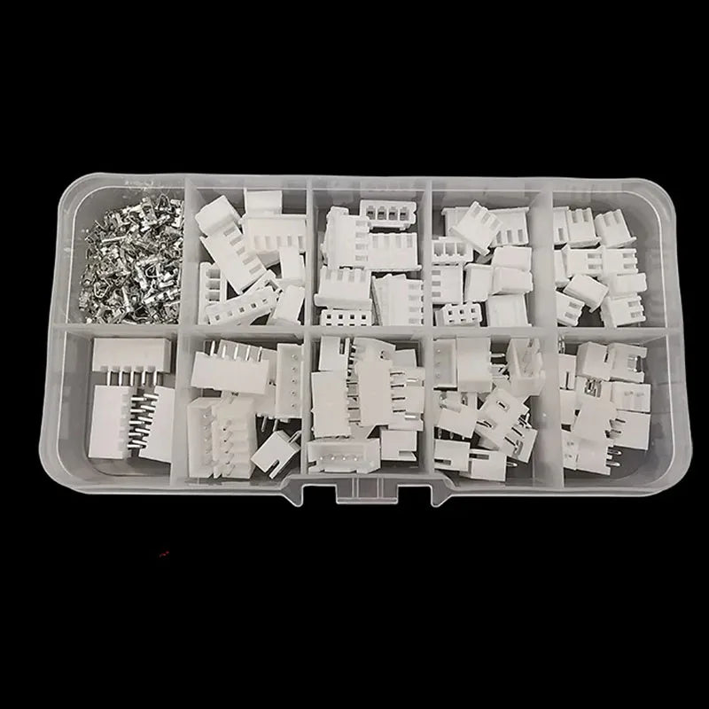 JST 1.25/PH2.0/XH2.54/SM2.54/JST SYP 2P/VH3.96 Male Plug + Female Socket Plastic Housing Terminal Pin Header Wire Connector