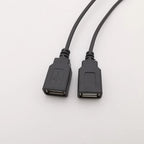 2 Pin 4 Pin Wire 5V USB 2.0 A Male Female Power Plug Pigtail Cable Jack Charging Cord Extension Connector 0.3m 1m 2m