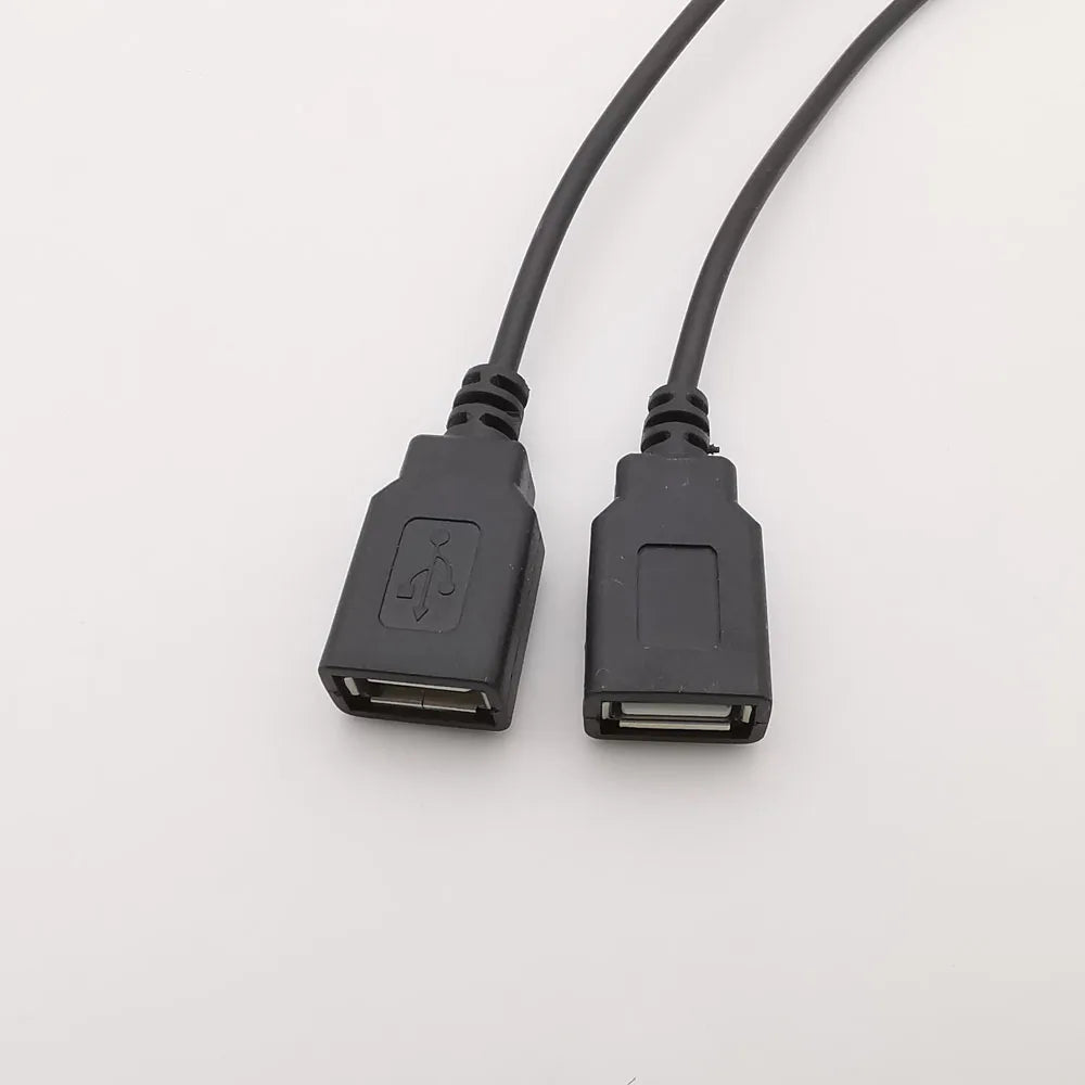 2 Pin 4 Pin Wire 5V USB 2.0 A Male Female Power Plug Pigtail Cable Jack Charging Cord Extension Connector 0.3m 1m 2m