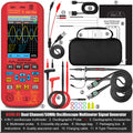 BSIDE 4-IN-1 Handheld Oscilloscope Digital Multimeter+Function Signal Generator Dual Channel O7:25MHz/O9:50MHz Current Tester