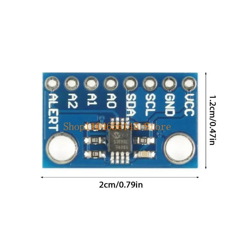 652F MCP9808 I2C Temperature Sensoring Module for Industrial Equipment Monitoring