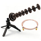 2.4G WiFi Directional Antenna  Transmission Yagi Antenna Long Range Transmission Antennas 30dB High Gain Antenna 2.35-2.55GHZ