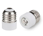 1pc Gu10 E12 E14 E26 E27 G24 GX24Q B22 Fireproof LED CFL Lamp Holder Converter Light Socket Bulb Base Spliter Extension Adapter