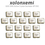 5pcs SMD 3225 Active Crystal Oscillator OSC 4Pin 1MHZ 2MHZ 4MHZ 5MHZ 6MHZ 8MHZ 12MHZ 16MHZ 20MHZ 24MHZ 3225 2.5*3.2 3.2X2.5MM