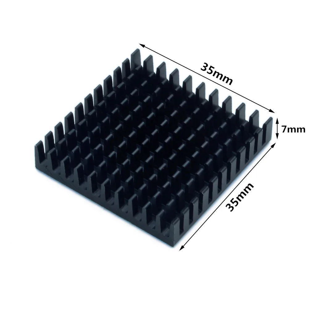 Aluminum Heatsink Radiator Heat sink Cooler for Electronic Chip Cooling With Thermal Conductive Tape