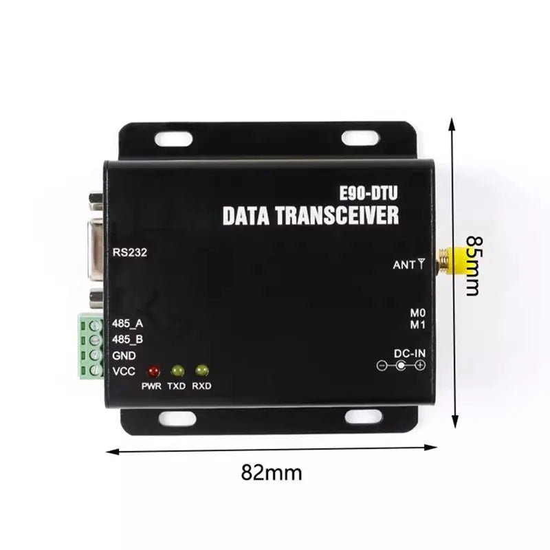 ABRI-E90-DTU(230SL22) Lora Radio 230Mhz RS232 RS485 Auto Relay Networking Wireless RF Module Lora Module Frequency