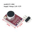 MAX98357 MAX4466 MAX9814 Electret Microphone Amplifier Stable MAX9814 Audio Amplifier Module Support ESP32 Raspberry Pi
