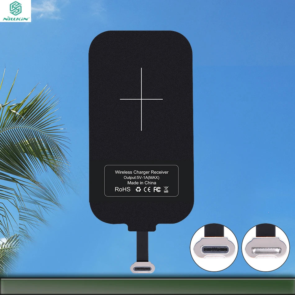 Nillkin Magic Tags QI Wireless Charging Receiver Mobile Phone For Iphone 7 6 Plus 5s Type-c For Samsung Huawei Honor Xiaomi