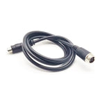 1M Aviation Electrical Cable GX12 to Mini Din Male Adapter 4 Pin Male to Male Cable Cordset for Aviation Equipment