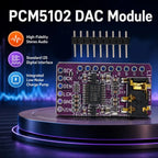 PCM5102 Digital Audio Stereo Digital-to-Analog Converter DAC Decoder Board Module, Decoder I2S IIS
