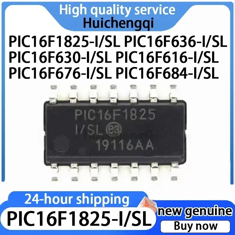 1PCS PIC16F1825-I/SL PIC16F630 PIC16F636 PIC16F616 PIC16F676 PIC16F684-I/SL  SOP-14 New Microcontroller PIC IC Chip