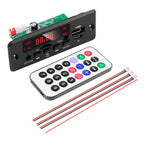 50W Amplifier MP3 Decoder Board DC 6V 18V Bluetooth 5.0 Car MP3 Player USB Recording Module FM AUX Radio For Speaker Handsfree