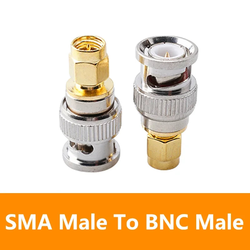 5PCS SMA To BNC RF Connector SMA BNC Adapter Male To Female for Antenna/Extension Cable BNC To SMA Connectors
