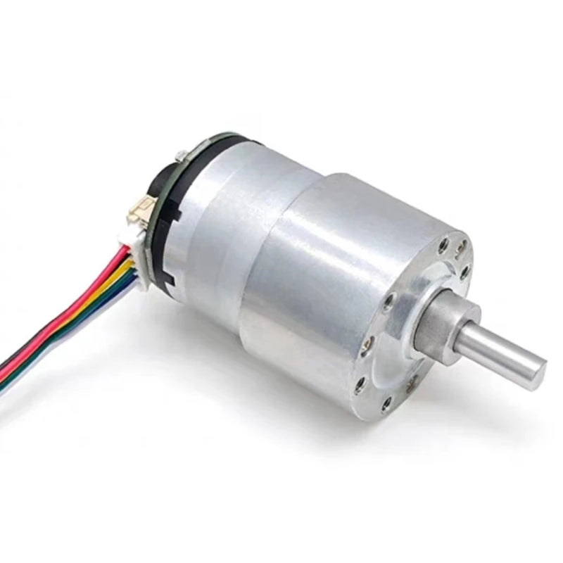 1pc JGB37-520 DC Geared Motor with Its Own Code Hall Encoder Self-Balancing Trolley with Speed Measurement