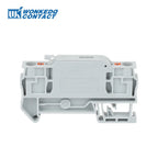 10Pcs Fuse Terminal Block PTC4-HESI Disconnect Lever Push-in Connector Din Mount With 5x20mm 0.5A-10A Fuse PTC 4-HESI