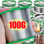 100/50/20g NEW Lighter Stainless Steel Soldering Tin Wire Tin Melt Rosin Core Solder Soldering Wire Roll No-clean FLUX 2.0%