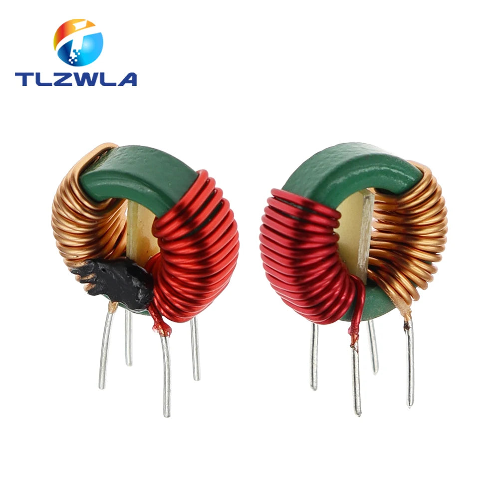 Toroidal Common Mode Inductor 2mH - 14x9x5mm Ferrite Core, 0.7mm Single-Layer Winding,High Current 5A Choke