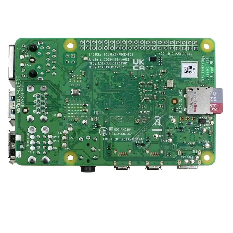 Raspberry Pi 4 4B Development Board Programming AI Python Computer Raspberry Pi 4 4gb Raspberry Pi 4 B Starter Kit Model B 8gb