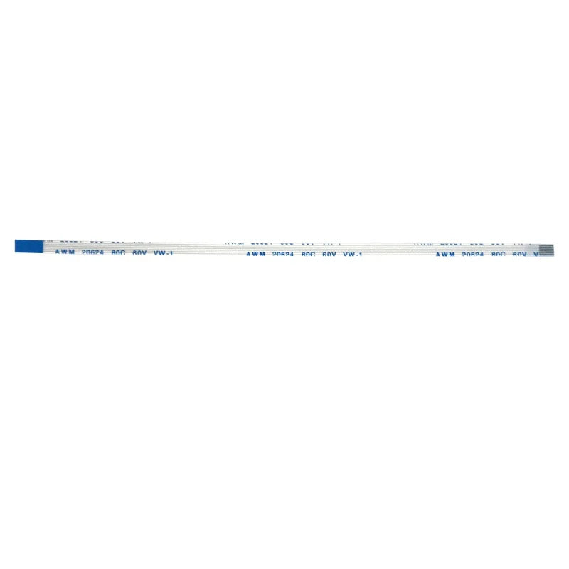 7Pin 1mm Pitch FFC FPC AWM 20624 80C 60V VW-1 FFC A B Type Flat Flexible Cable 500mm 600mm 700mm 800mm 1000mm Width 8mm