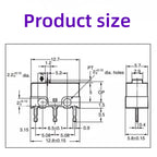 D2FC Mouse Micro Switch D2FC-F-K 50M 60M D2FC-F D2FC-F-7N 10M 20M 100M OF New Authentic For OMRON Mouse Button Fretting