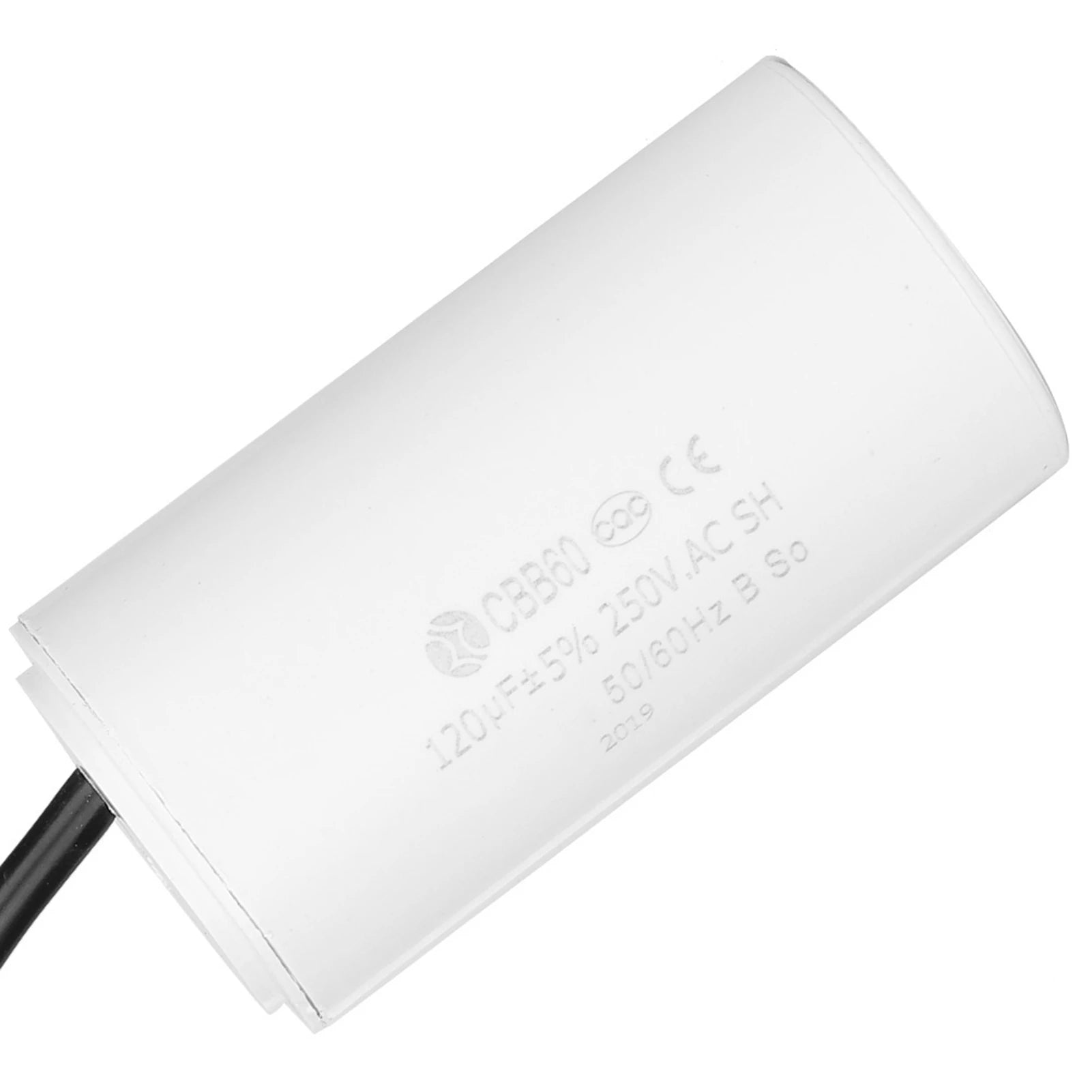 CBB60 Run Capacitor with Wire  250V AC 120uF 50/60Hz for Motor Air Compressor CBB60 Capacitor Motor Capacitor Run Capacitor