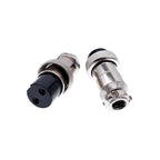 GX20 Metal Aviation Connector 2 3 4 5 6 7 8 9 10 12 14 15 Pin Male Female Plug Socket Panel Mount Flange Circular Cable Joint