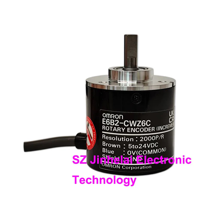 Omron E6B2-CWZ6C E6C2-CWZ6C 100 200 360 500 600 1000 1024 2000P/R New and Original Rotary Encoder 2M 5-24VDC