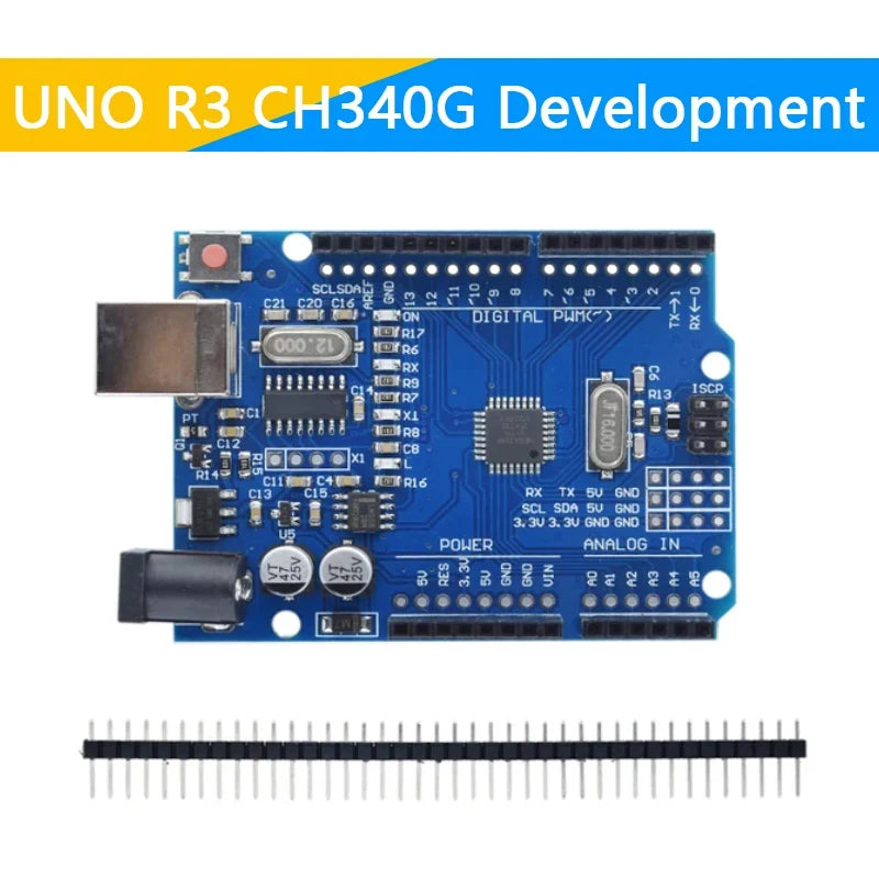 UNO R3 Development Board ATMEGA328P CH340 / ATEGA16U2 Compatible For Arduino with Cable R3/R4 UNO Proto Shield Expansion Board