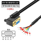 Industrial DB9 DB15 with Terminal Number Connector 9/15 Pin Male Female Single Head Cable Tube Grade Serial Port Connection Line