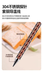 Electronic Probe Food Thermometer For Water Oil Milk Temperature Measuring Home Kitchen Baby Bath Baking