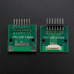 1PC FPC/FFC Adapter Board 0.5mm To 2.54mm Connector Double Row Straight Needle 4/6/8/10/12/14/15/16/18/20/22/24/26/30/34/36 Pin