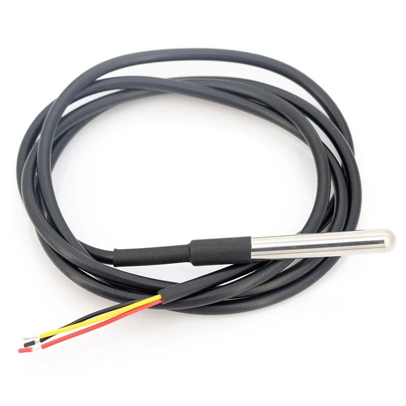 1/3/5Pcs DS18B20 Temperature Sensor Module Digital Waterproof Stainless Steel Probe for Arduino
