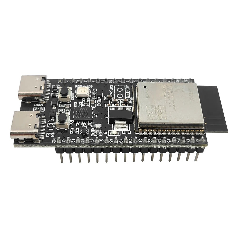 ESP32 C6 Development Board 2.4G WiFi Module for AI DIY IOT N4 N8 N16 Wi-Fi 6 BLE ESP32-C6-DevKitC-1 32PIN TYPE-C CP2102