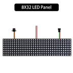 1~5Pcs WS2812B 8x8 16x16 RGB LED Digital Flexible Individually Addressable Panel Screen WS2812 8x32 Smart Pixel Module Matrix 5V