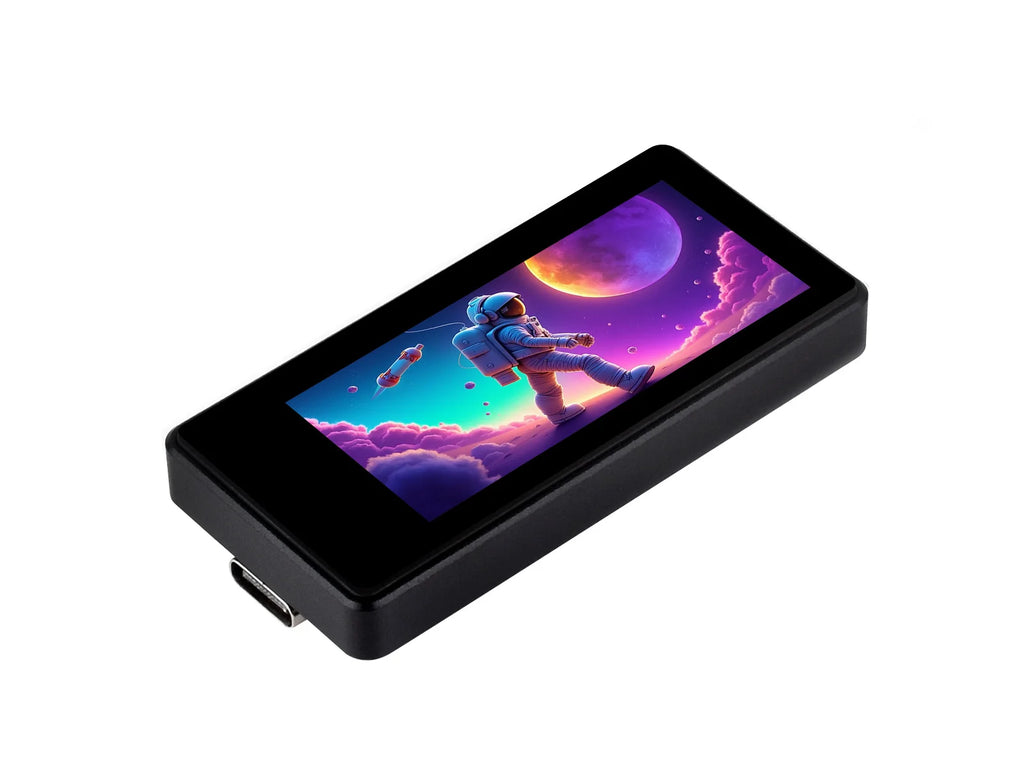 Waveshare ESP32 S3 1.91inch AMOLED Development Board 240x536 WiFi Bluetooth 5 16MB Flash PSRAM 6-Axis IMU Sensor LVGL CNC Case