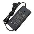 72V 60V 2A/3A/5A 20S 16S 18650 Lithium Battery Charger DC 5.5*2.1mm, Multiple Plug Options, Intelligent Charger EU/US/UK/AU