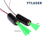 Adjustable Focus D12X45mm 520nm Green Line/Cross Line Laser Locator 5mw 10mw 20mw 30mw 50mw 80mw 135mw Focusable Laser Module